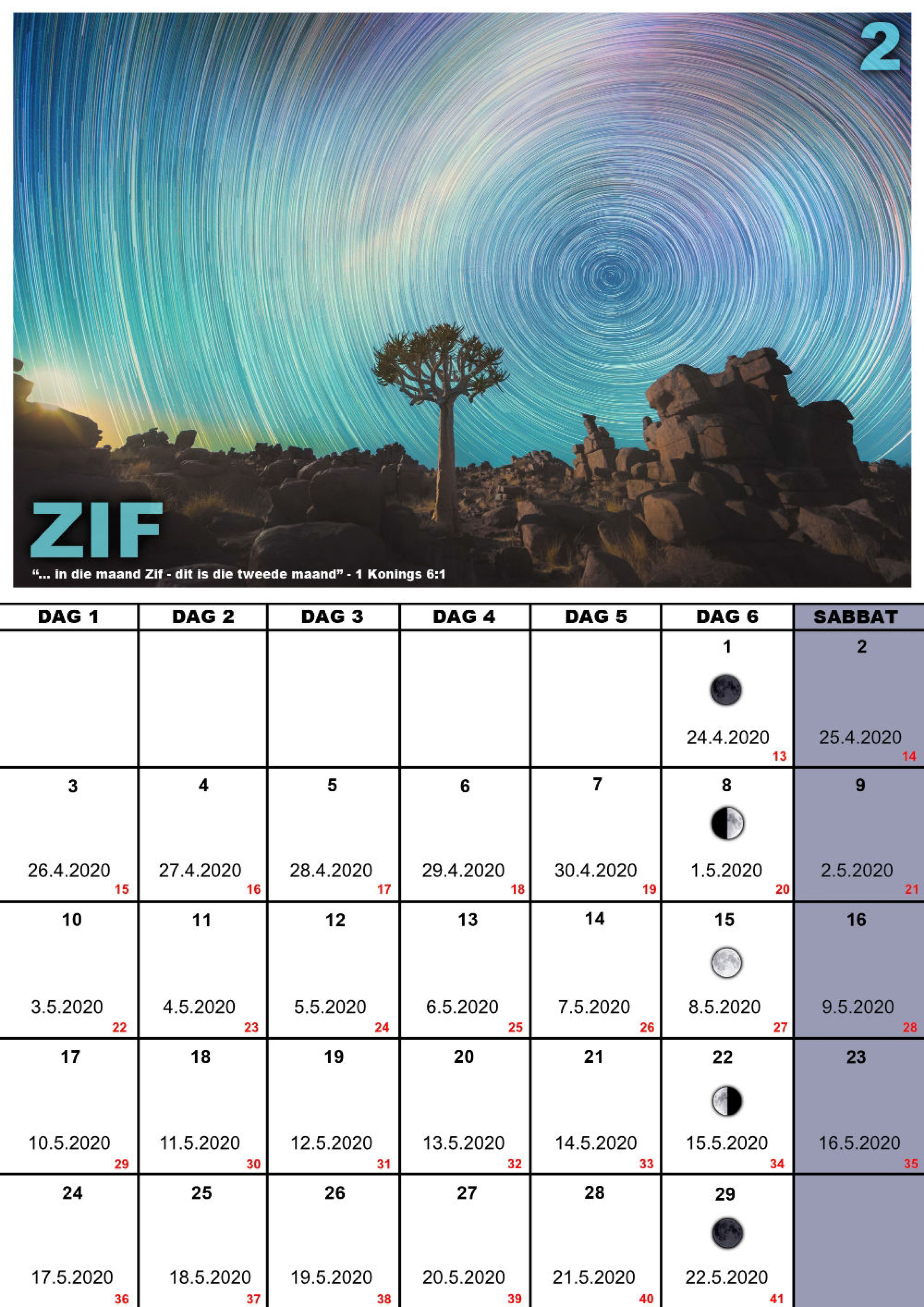 Kalender 2020-2